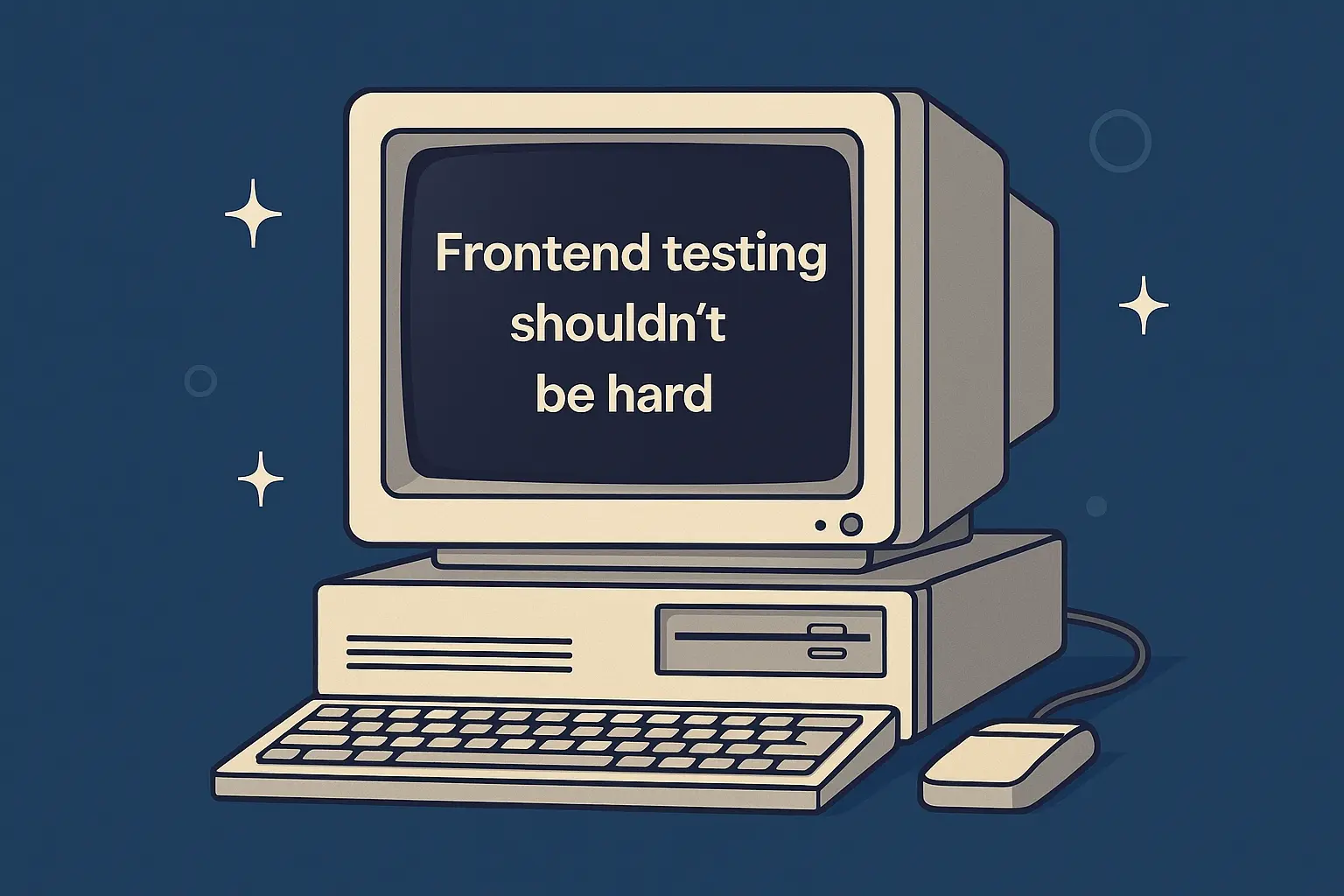 Frontend testing shouldn't be hard